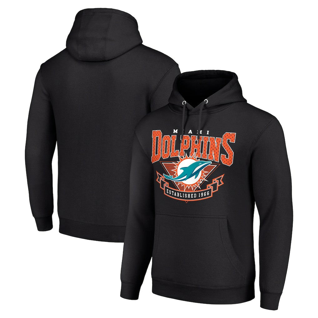 Miami Dolphins Starter ‘80s Inspired Pullover Hoodie | NFL Outlet