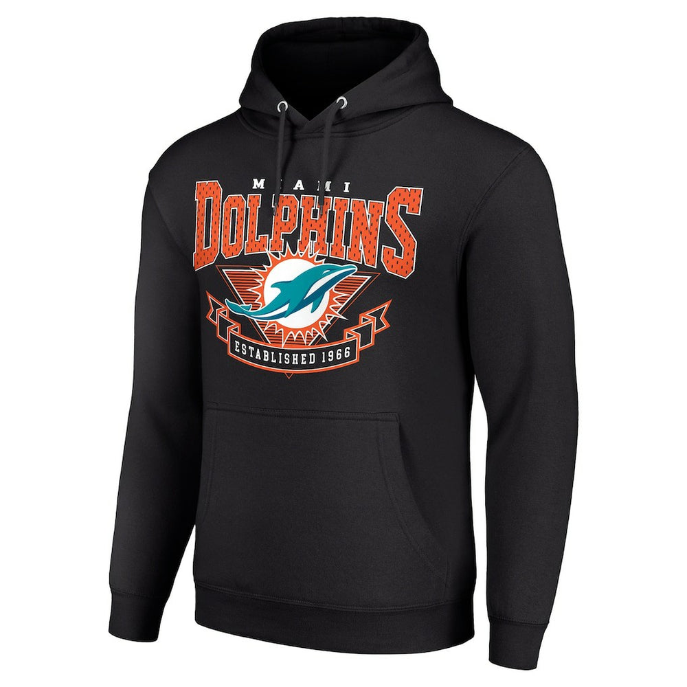 Miami Dolphins Starter ‘80s Inspired Pullover Hoodie | NFL Outlet