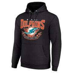 Miami Dolphins Starter ‘80s Inspired Pullover Hoodie | NFL Outlet