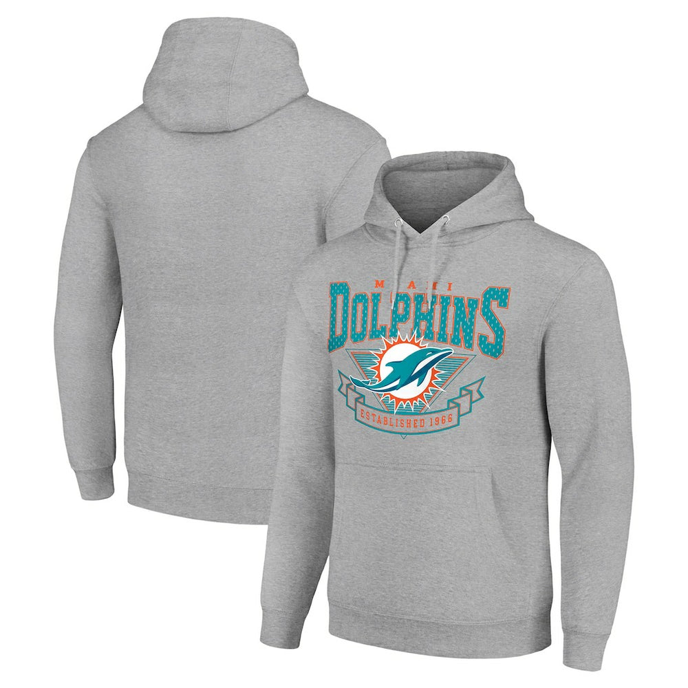 Miami Dolphins Starter ‘80s Inspired Pullover Hoodie | NFL Outlet