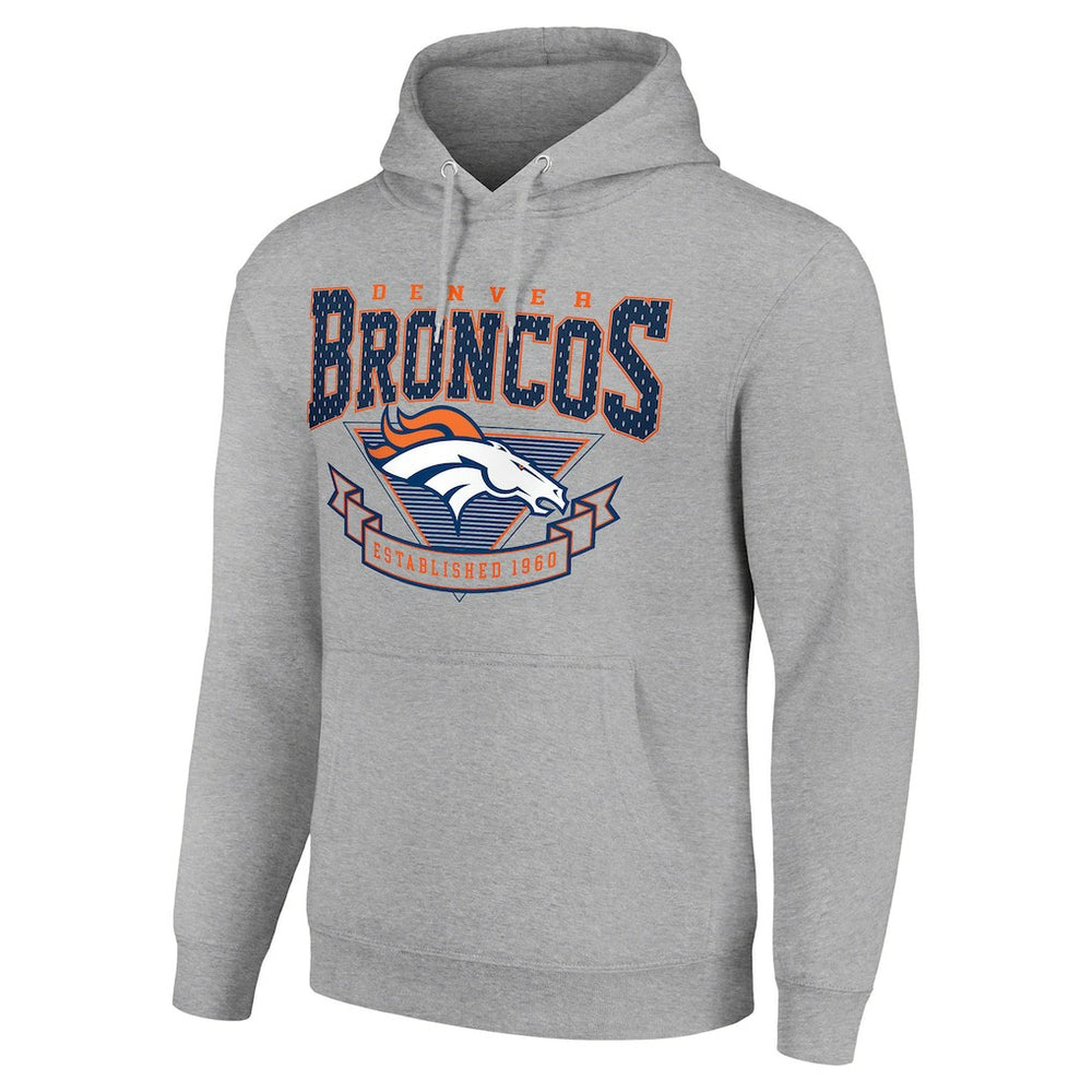 Denver Broncos Starter ‘80s Inspired Pullover Hoodie | NFL Outlet