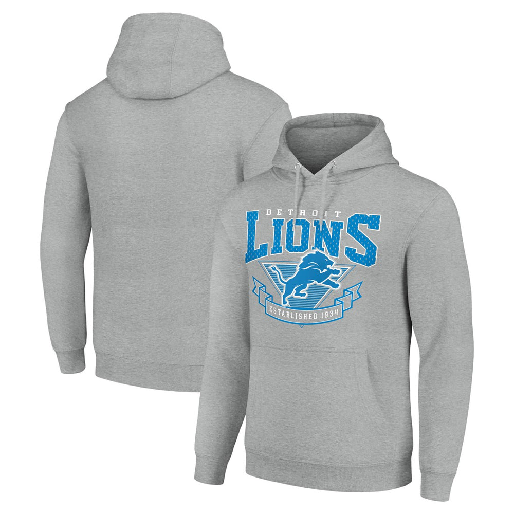 Detroit Lions Starter ‘80s Inspired Pullover Hoodie | NFL Discount