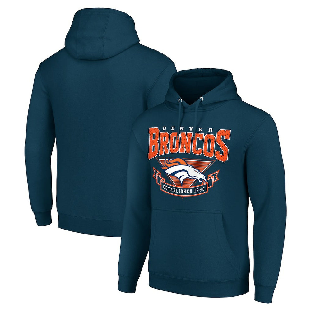Denver Broncos Starter ‘80s Inspired Pullover Hoodie | NFL New
