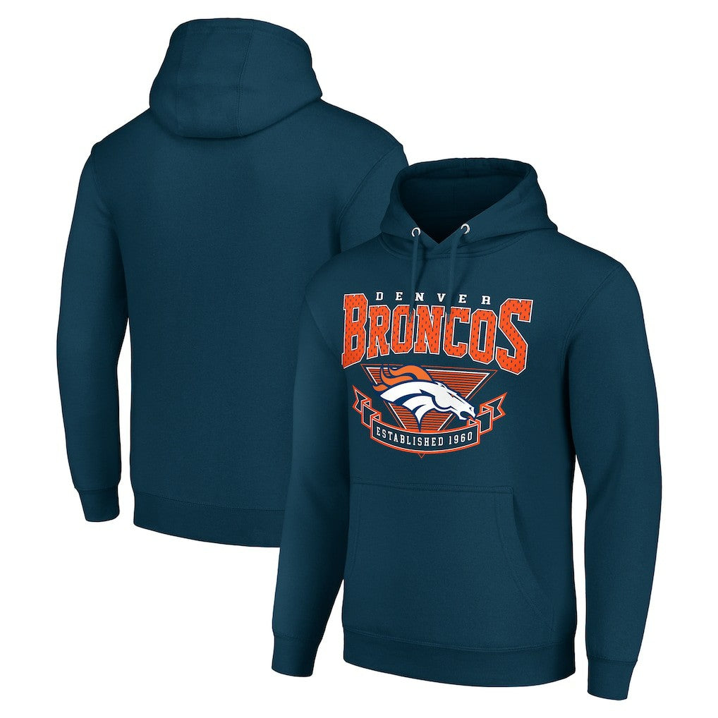 Denver Broncos Starter ‘80s Inspired Pullover Hoodie | NFL New