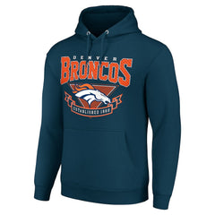 Denver Broncos Starter ‘80s Inspired Pullover Hoodie | NFL New
