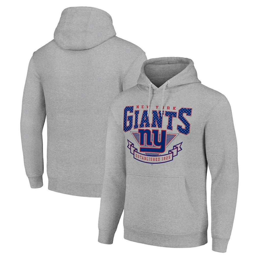 New York Giants Starter ‘80s Inspired Pullover Hoodie | NFL Hot