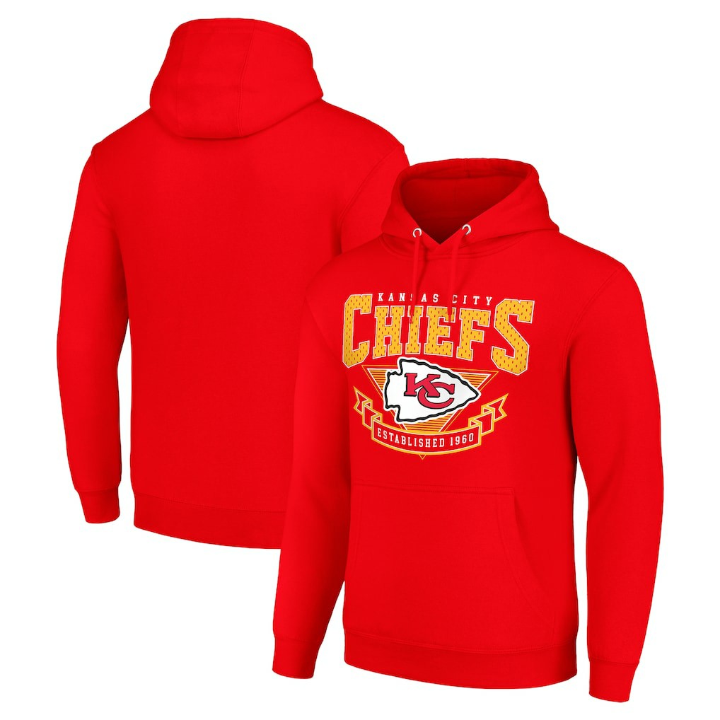 Kansas City Chiefs Starter ‘80s Inspired Pullover Hoodie | NFL Near me