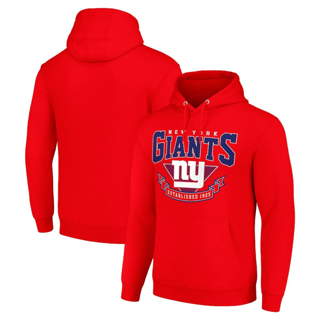 New York Giants Starter ‘80s Inspired Pullover Hoodie | NFL Outlet