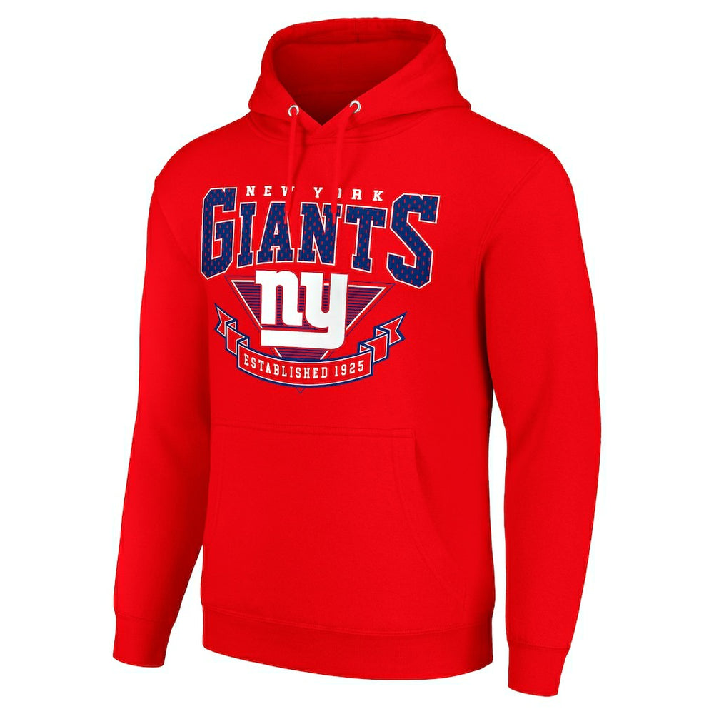 New York Giants Starter ‘80s Inspired Pullover Hoodie | NFL Outlet