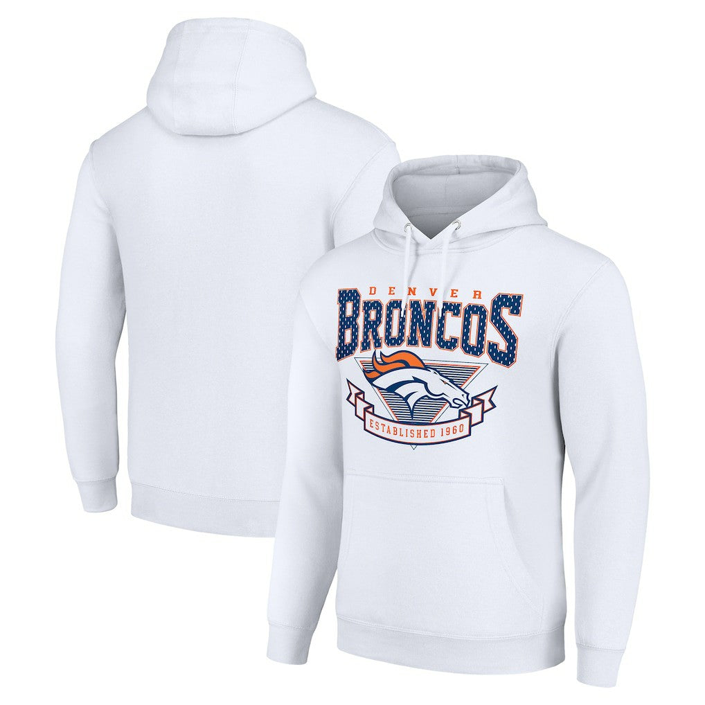 Denver Broncos Starter ‘80s Inspired Pullover Hoodie | NFL New