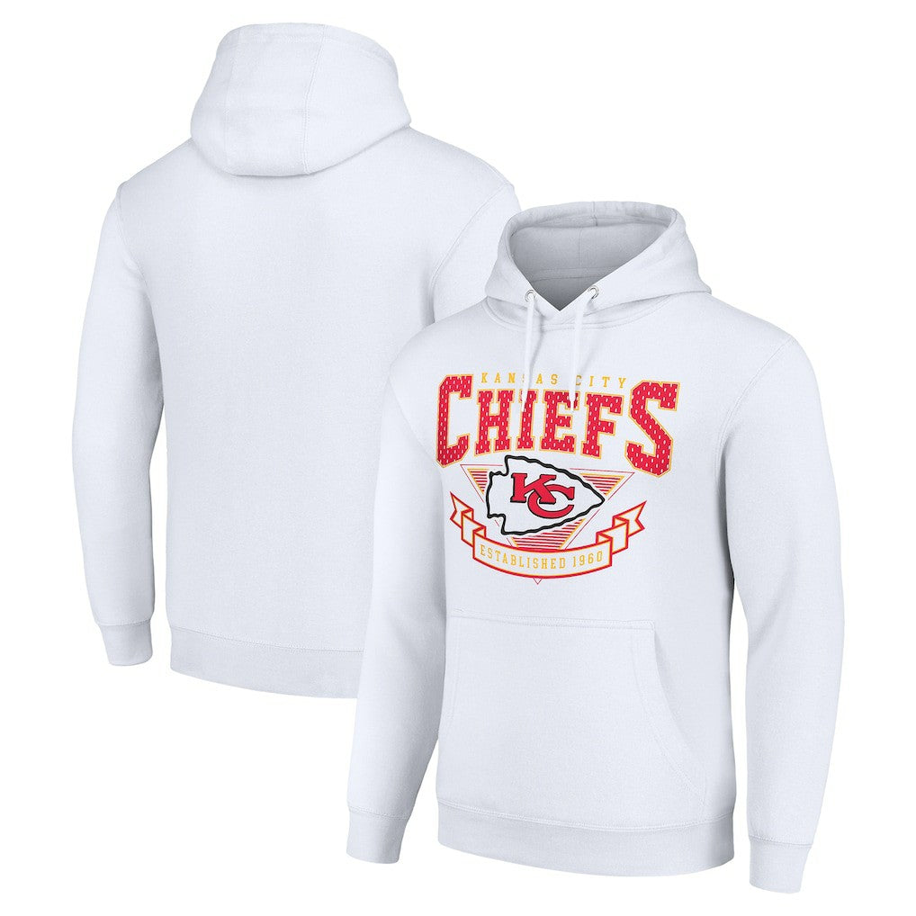 Kansas City Chiefs Starter ‘80s Inspired Pullover Hoodie | NFL New