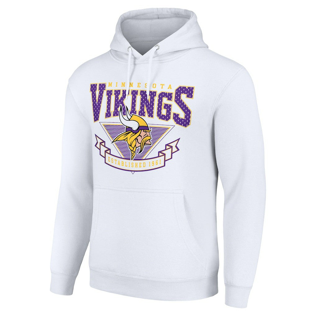 Minnesota Vikings Starter ‘80s Inspired Pullover Hoodie | NFL Discount
