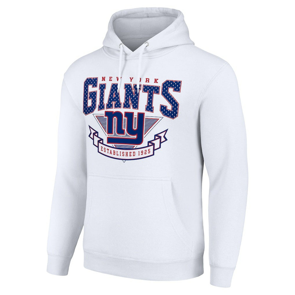 New York Giants Starter ‘80s Inspired Pullover Hoodie | NFL Discount