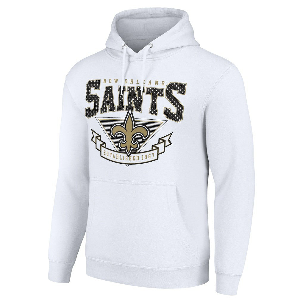 New Orleans Saints Starter ‘80s Inspired Pullover Hoodie | NFL Discount