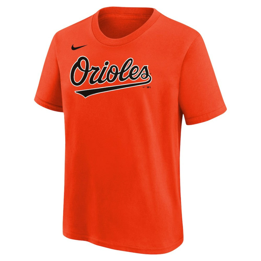 Jackson Holliday Baltimore Orioles Nike Youth Name & Number T-Shirt - MLB T-shirts