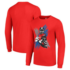 Buffalo Bills Starter Player X Logo Graphic Long Sleeve T-Shirt | NFL Hot