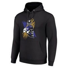 Baltimore Ravens Starter Player X Fleece Pullover Hoodie | NFL Online