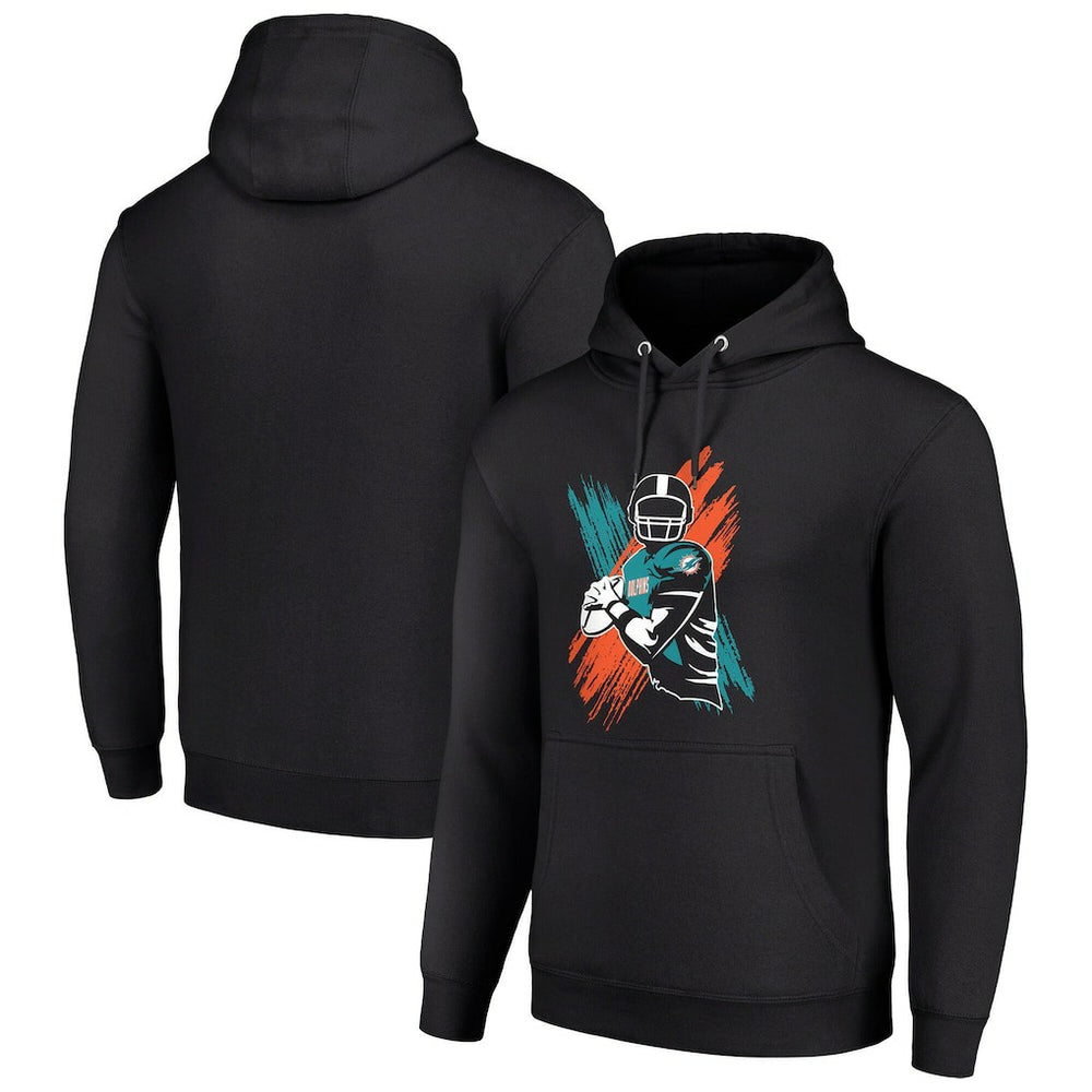 Miami Dolphins Starter Player X Fleece Pullover Hoodie | NFL Outlet