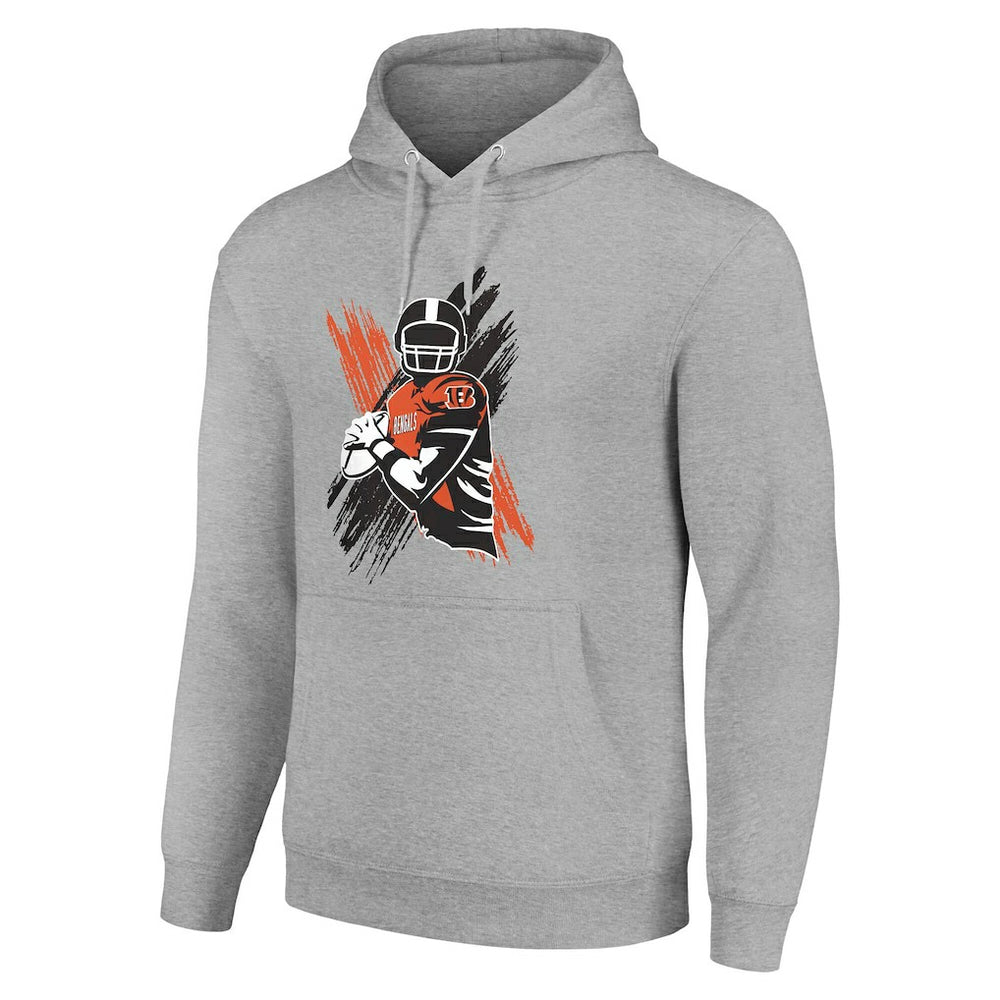 Cincinnati Bengals Starter Player X Fleece Pullover Hoodie | NFL Discount
