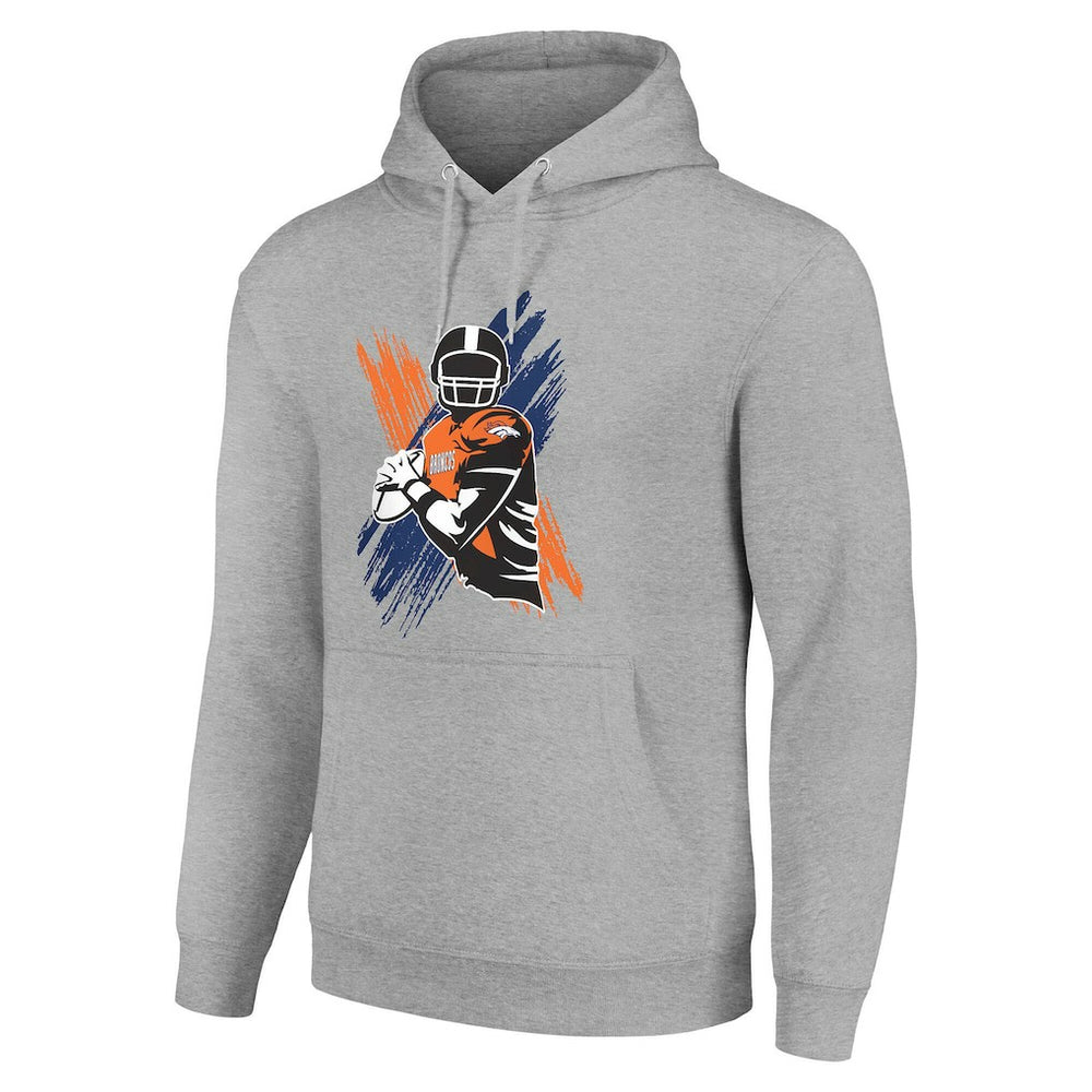 Denver Broncos Starter Player X Fleece Pullover Hoodie | NFL On sale