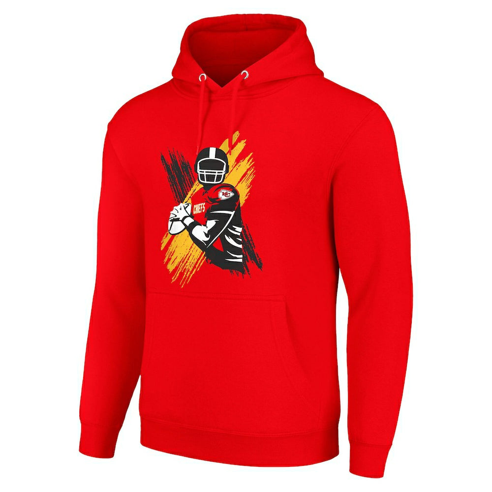 Kansas City Chiefs Starter Player X Fleece Pullover Hoodie | NFL Online