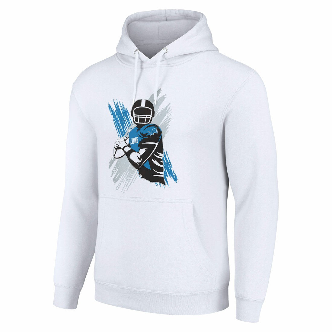 Detroit Lions Starter Player X Fleece Pullover Hoodie | NFL Hot