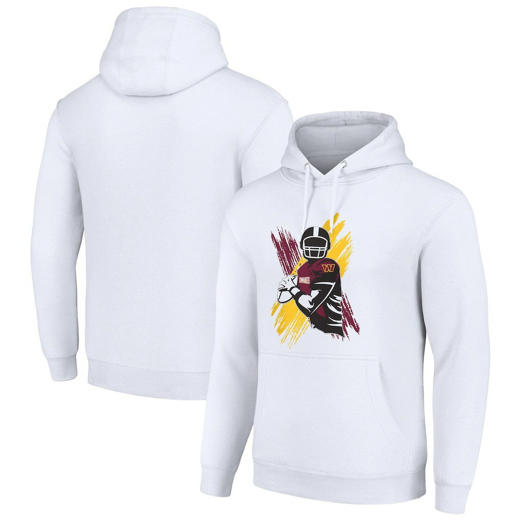Washington Commanders Starter Player X Fleece Pullover Hoodie | NFL Online