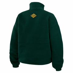 Green Bay Packers WEAR by Erin Andrews Women's Polar Fleece Half-Zip Jacket | NFL US