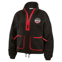 Kansas City Chiefs WEAR by Erin Andrews Women's Polar Fleece Half-Zip Jacket | NFL Discount