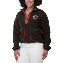 Kansas City Chiefs WEAR by Erin Andrews Women's Polar Fleece Half-Zip Jacket | NFL Discount