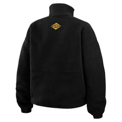 Pittsburgh Steelers WEAR by Erin Andrews Women's Polar Fleece Half-Zip Jacket | NFL On sale