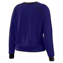 Baltimore Ravens WEAR by Erin Andrews Women's Tie-Front Long Sleeve Top | NFL Near me
