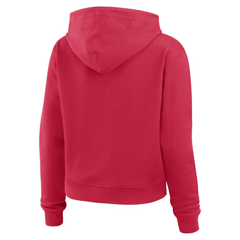 Arizona Cardinals WEAR by Erin Andrews Women's Waffle Hoodie Pullover Top | NFL Near me