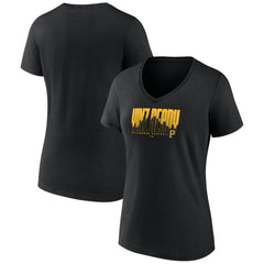Pittsburgh Pirates Fanatics Women's Yinz Ready V-Neck T-Shirt - MLB T-shirts