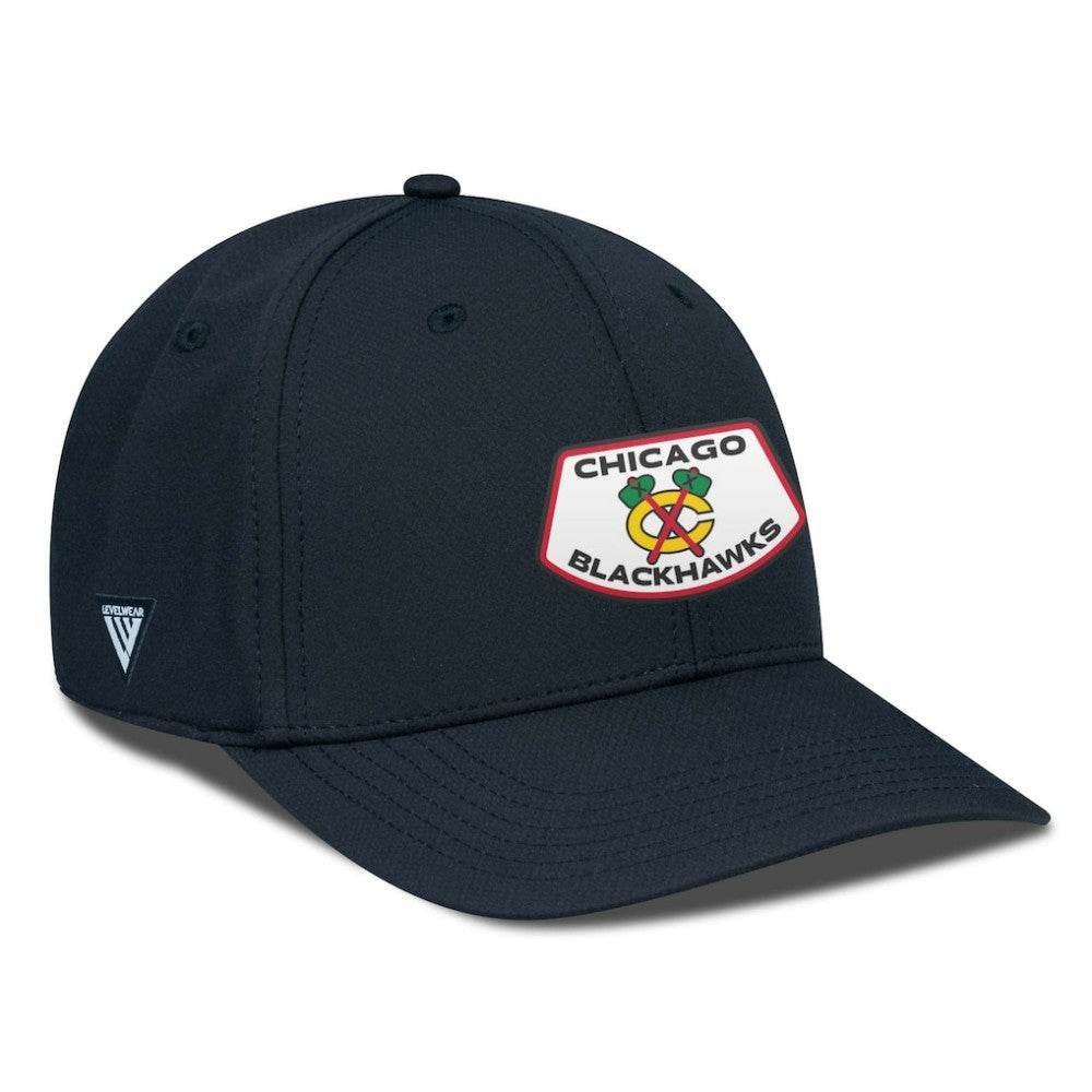 Chicago Blackhawks Levelwear Rise Skylight Flex Hat -  NHL Hats