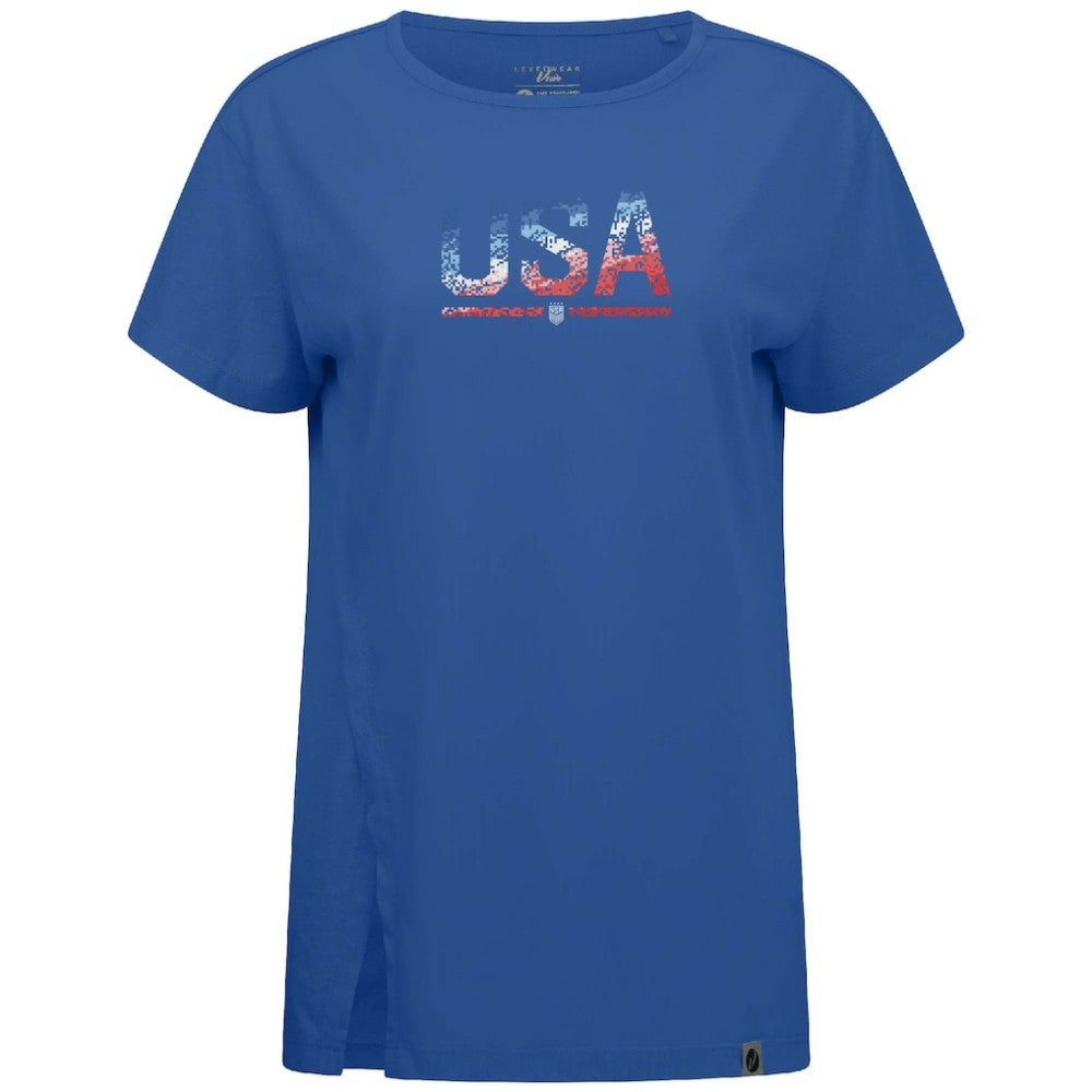 USWNT Levelwear Women's Influx Pixel T-Shirt