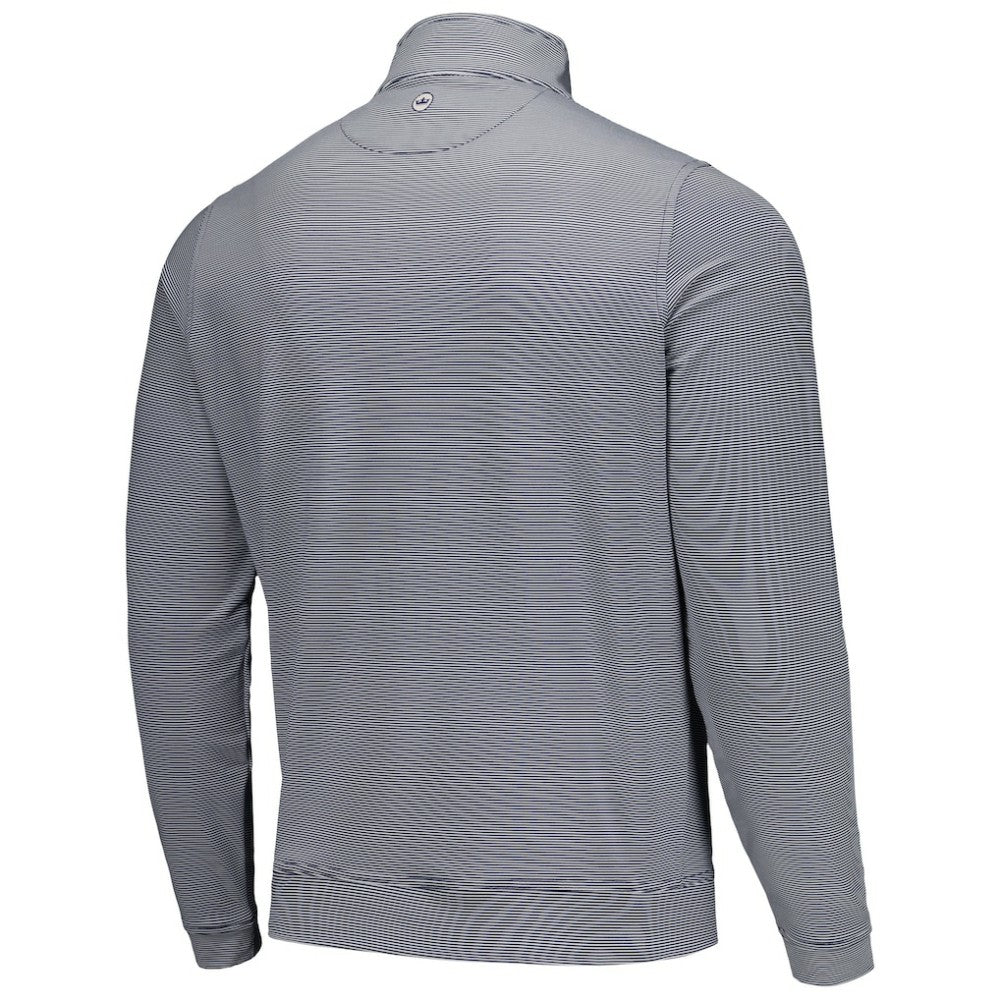 Houston Astros Peter Millar Perth Sugar Stripe Performance Quarter-Zip Top - MLB Tops