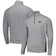 Baltimore Orioles Peter Millar Perth Sugar Stripe Performance Quarter-Zip Top - MLB Tops