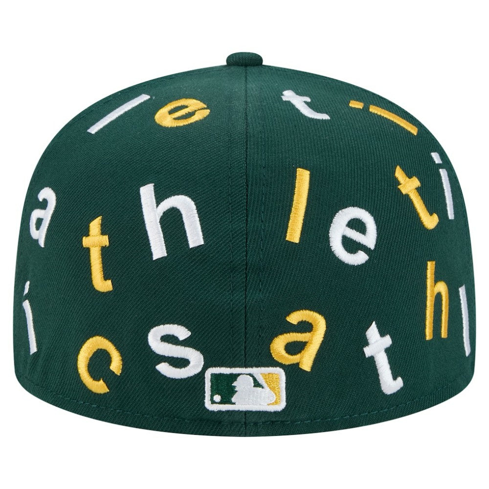 Oakland Athletics New Era Team Confetti 59FIFTY Fitted Hat - MLB Hats