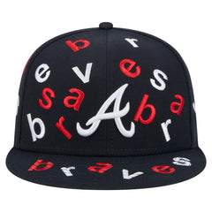 Atlanta Braves New Era Team Confetti 59FIFTY Fitted Hat - MLB Hats