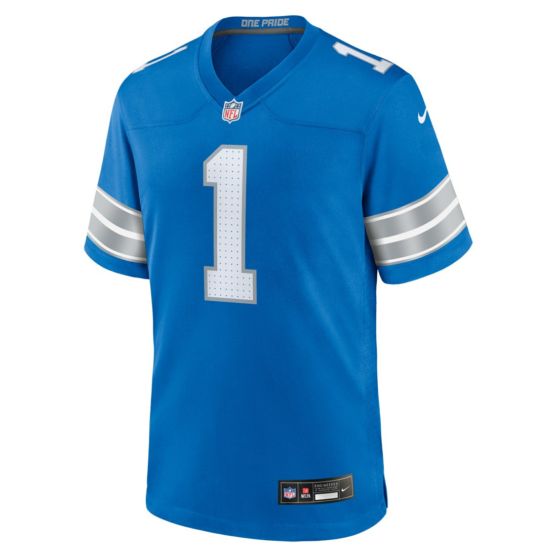 Detroit Lions Number 1 Dad  Game Jersey | NFL New