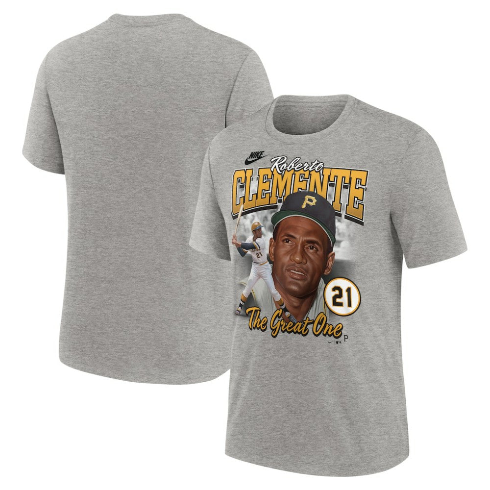 Roberto Clemente Pittsburgh Pirates Nike Cooperstown Collection Player Local T-Shirt - MLB T-shirts