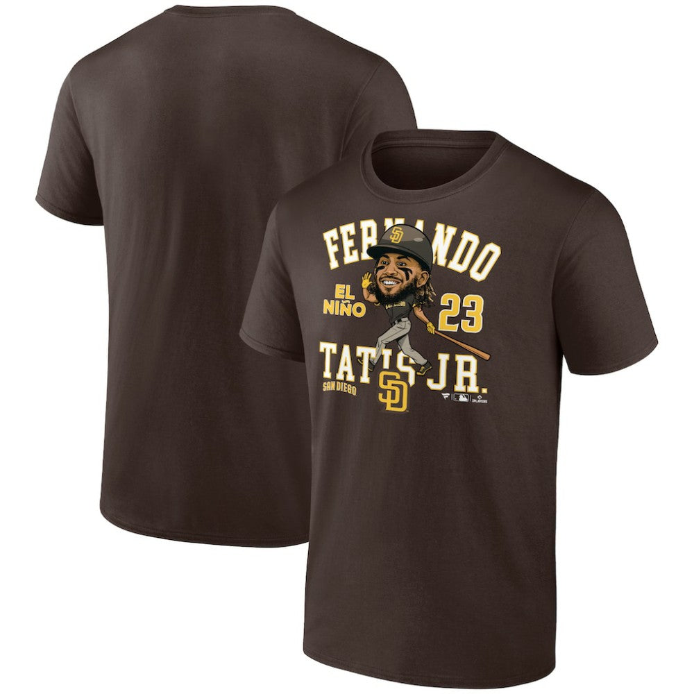 Fernando Tatis Jr. San Diego Padres Fanatics Hometown Caricature T-Shirt - MLB T-shirts
