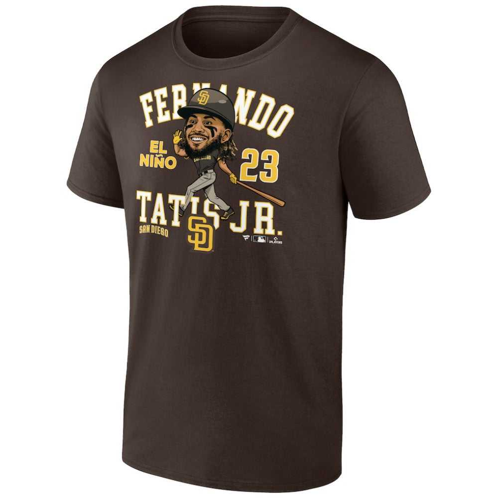 Fernando Tatis Jr. San Diego Padres Fanatics Hometown Caricature T-Shirt - MLB T-shirts