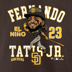 Fernando Tatis Jr. San Diego Padres Fanatics Hometown Caricature T-Shirt - MLB T-shirts