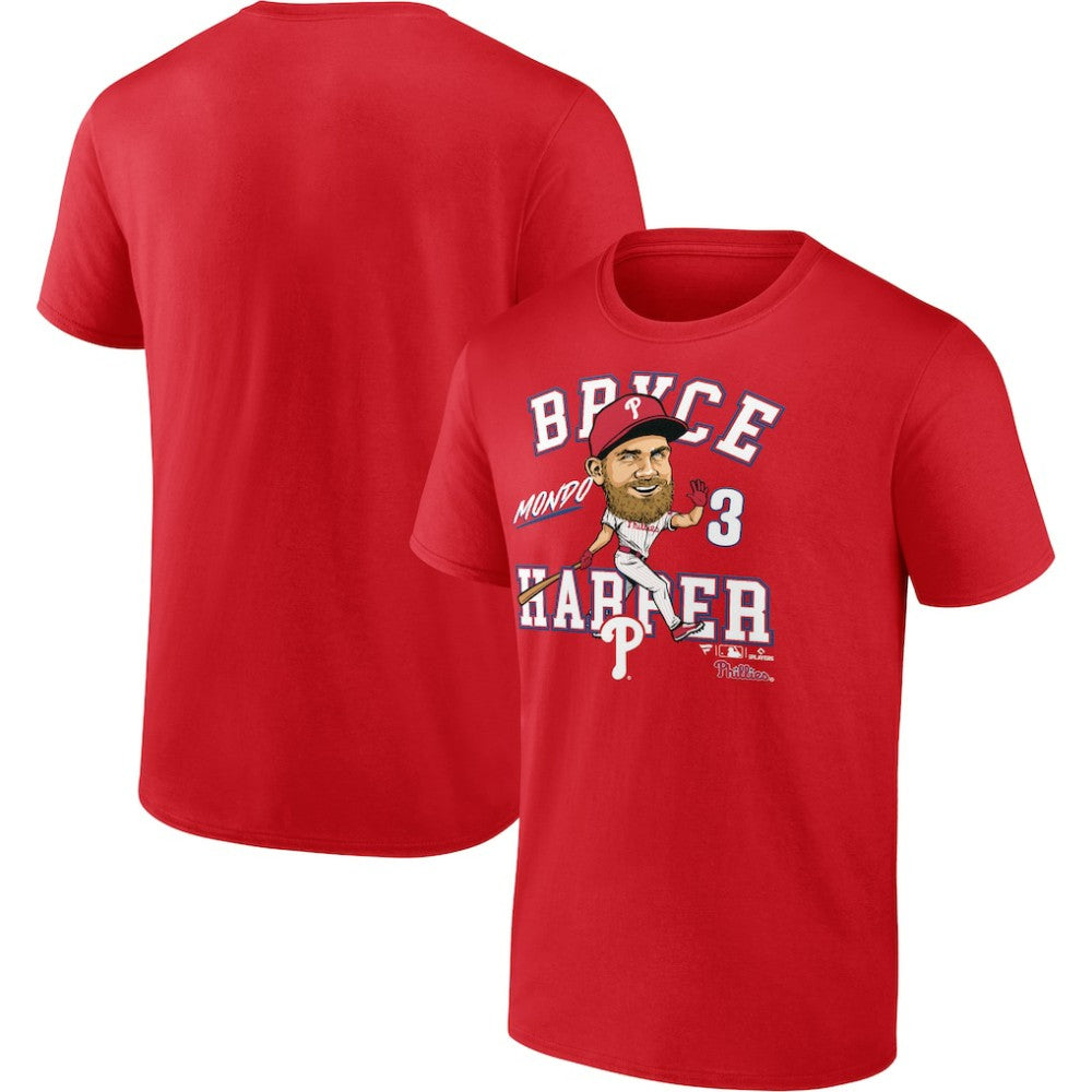 Bryce Harper Philadelphia Phillies Fanatics Hometown Caricature T-Shirt - MLB T-shirts