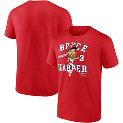 Bryce Harper Philadelphia Phillies Fanatics Hometown Caricature T-Shirt - MLB T-shirts