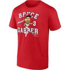 Bryce Harper Philadelphia Phillies Fanatics Hometown Caricature T-Shirt - MLB T-shirts