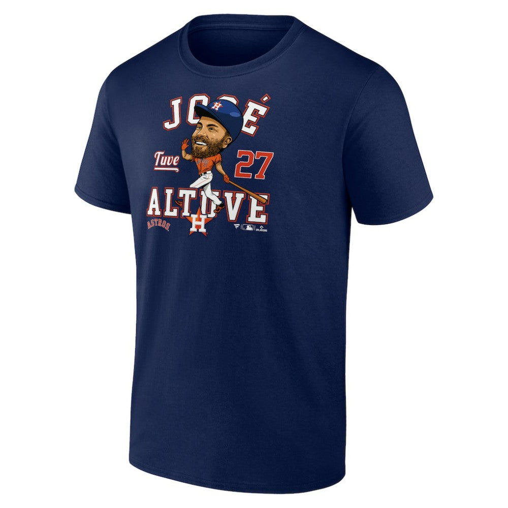 Jose Altuve Houston Astros Fanatics Hometown Caricature T-Shirt - MLB T-shirts