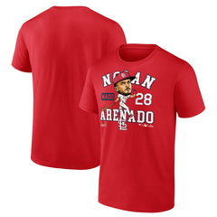 Nolan Arenado St. Louis Cardinals Fanatics Hometown Caricature T-Shirt - MLB T-shirts